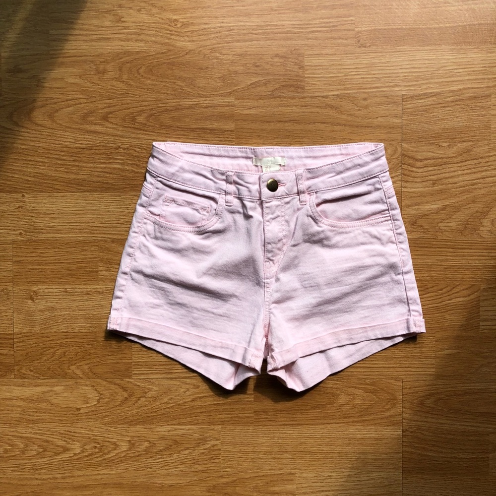 H&M Pink Jean Shorts